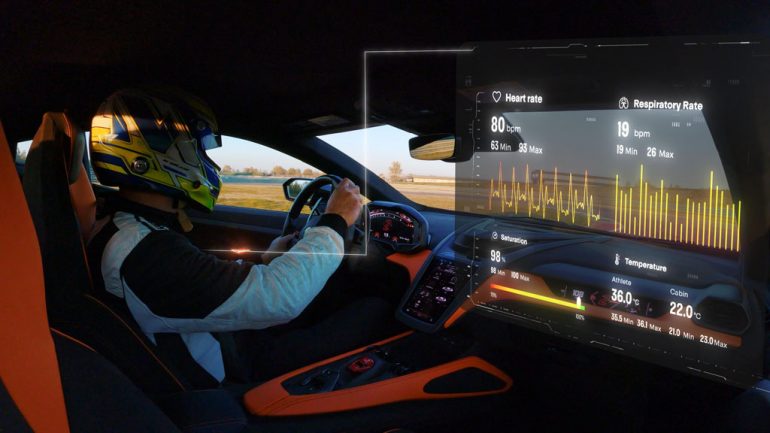 Lamborghini Reveals Telemetry X Concept at CES 2024 as Virtual Teacher for Track Driving