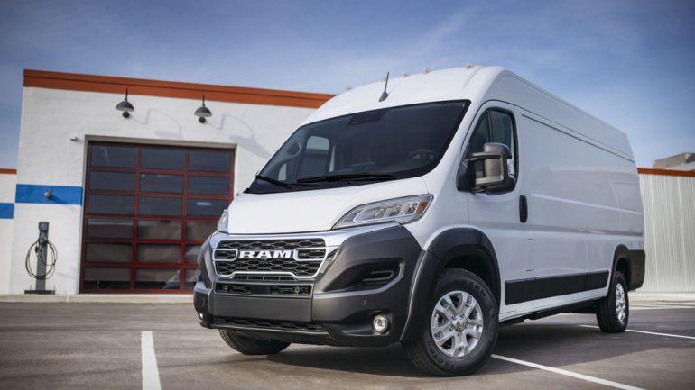 Ram Introduces ProMaster Electric Van with 162-mile Range