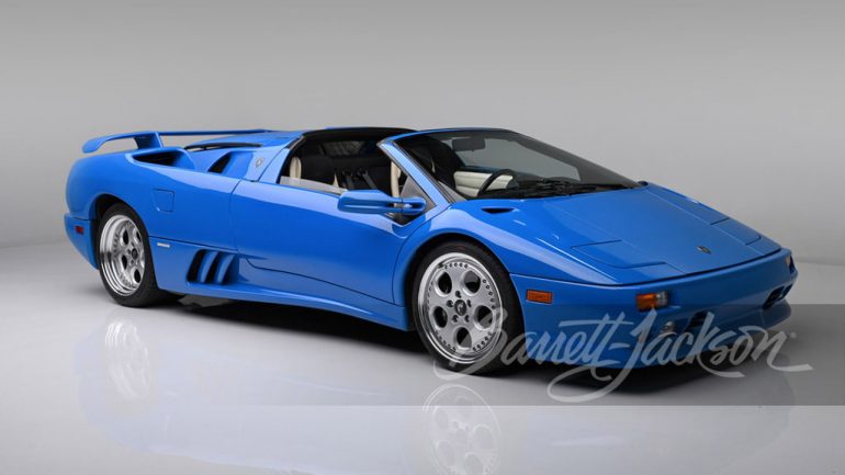 1997 Lamborghini Diablo Previously Owned by Donald Trump Sells for $1.1 Million