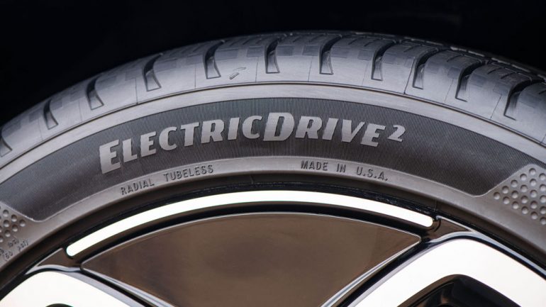 Goodyear Showcases Longer-Lasting ElectricDrive 2 Tires for EVs at CES 2024