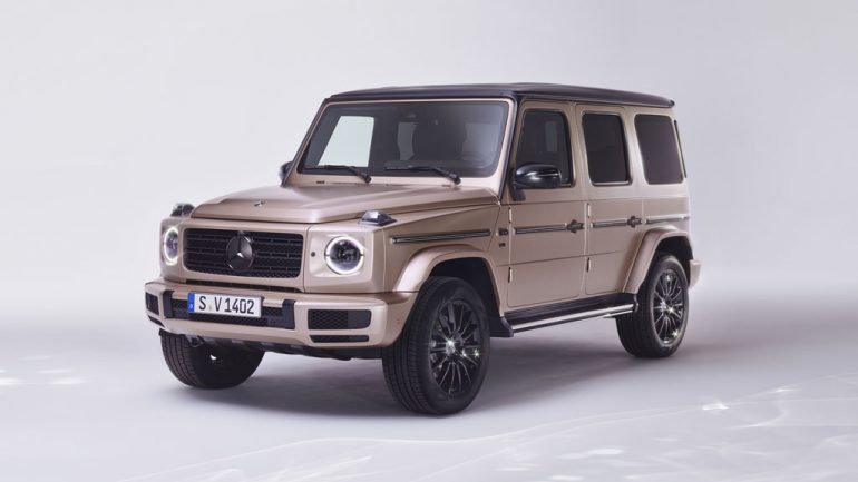 A Love That Lasts Forever: Mercedes-Benz Introduces G-Class Stronger Than Diamonds Edition