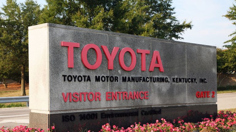 Toyota to Invest $1.3 Billion for Georgetown, Kentucky EV Battery Factory Complex