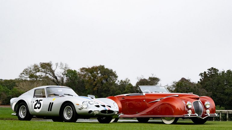 Ferrari 250 GTO & Delahaye 135MS Narval Cabriolet Win Best of Show at The Amelia – Show Highlights & Images