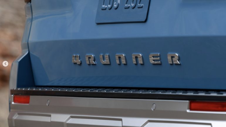 Toyota Teases 2025 Model Year Sixth-Generation 4Runner