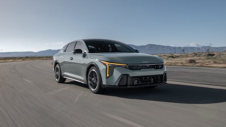2025 Kia K4 Makes Official Debut at New York Auto Show