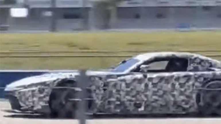 Future Lexus LFR Prototype Caught Testing at Sebring