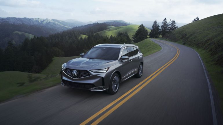 2025 Acura MDX Revealed with Updated Style and Touchscreen Tech