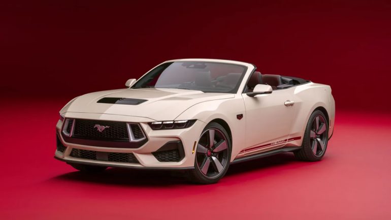 Ford Celebrates 60 Years of The Mustang Introducing 60th Anniversary Package