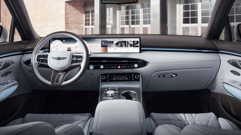 2025 Genesis GV70 Gets Refreshing Updates w/OLED 27-Inch Screen : Automotive Addicts