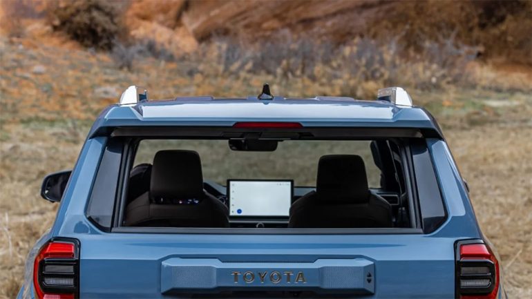 Toyota Reveals More of the 2025 4Runner, Featuring Return of Roll-Down Rear Window