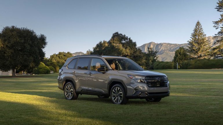 Updated 2025 Subaru Forester Priced Started at $31,090