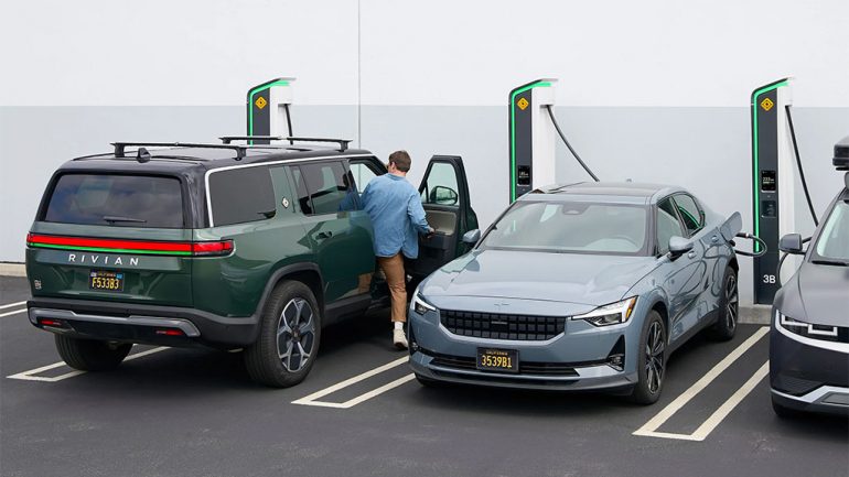 Rivian’s Adventure Charging Network Opens Up to All EVs