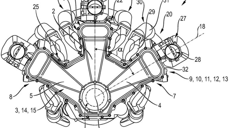 Porsche’s Tri-Turbo W-18 Engine Patent Is Wild, Ambitious, and So Very Porsche
