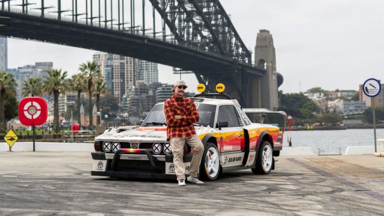 Gymkhana Returns with Travis Pastrana and the Wild Subaru Brataroo 9500 Turbo