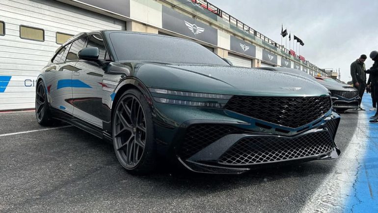 Genesis G90 Wingback Performance Wagon Is The Big-Body Rebel Nobody Saw Coming