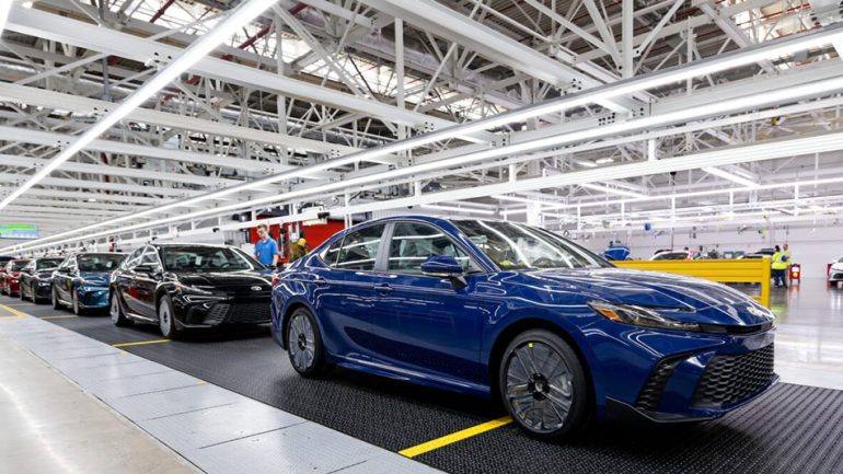 Toyota Invests $912 Million in U.S. Hybrid Production, Adding 252 Manufacturing Jobs