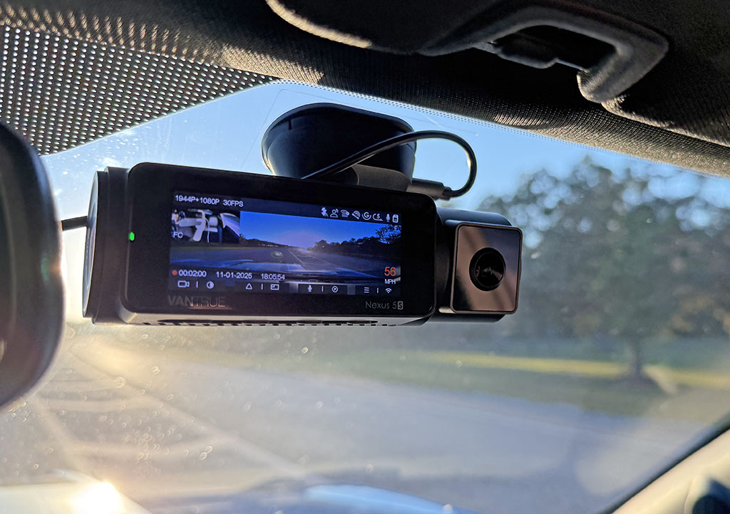 Vantrue Nexus 5S Review Brings True 360 Coverage With Thoughtful