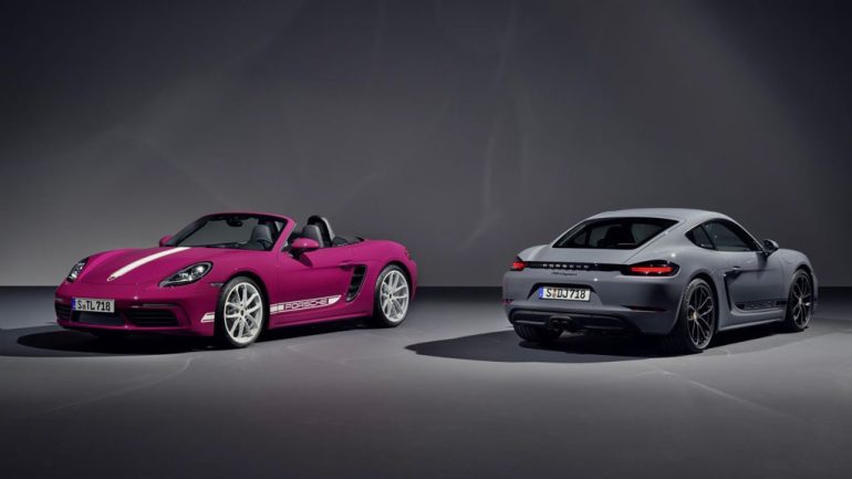 Report Says Next Porsche 718 Boxster and Cayman May Stick With Gas Power