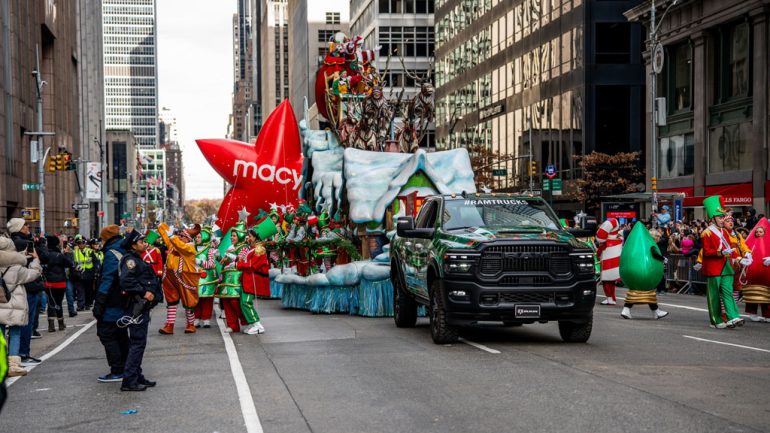 Ram Keeps Macy’s Thanksgiving Day Parade Rolling For 11 Straight Years