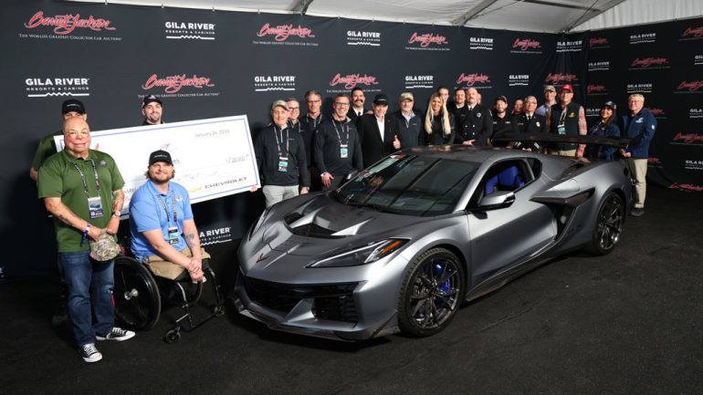 One of One Corvette ZR1X Stars and Steel Sale Brings $2.6 Million for Tunnel to Towers