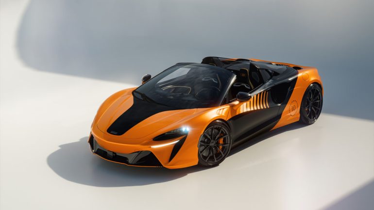 McLaren Artura Spider MCL39 Championship Edition Turns a Title Run Into a 10 Car Trophy