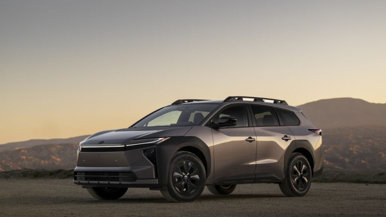 2026 Toyota bZ Woodland Brings Rugged Style, 375 HP, and NACS Charging