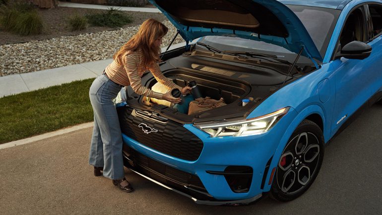 2026 Ford Mustang Mach-E Makes the Frunk a $495 Option