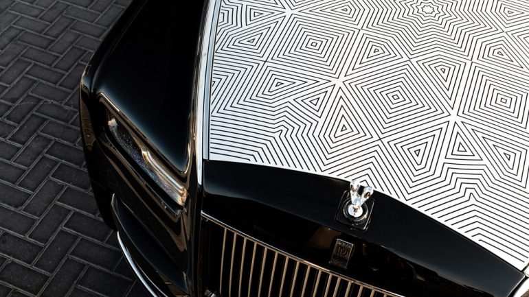 Rolls-Royce Phantom Arabesque Brings Middle Eastern Mashrabiya Art to a First-Ever Laser-Engraved Bonnet