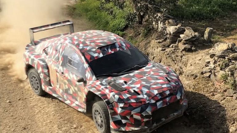 Mystery Toyota Rally Coupe Spotted Testing Could Hint at a New Celica Return