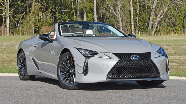 2026 Lexus LC 500 Convertible Inspiration Series Review & Test Drive