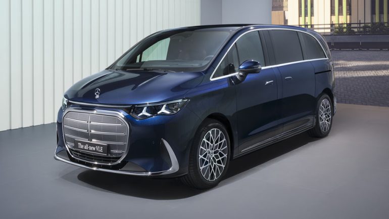Mercedes-Benz VLE Electric Minivan Is Finally Coming to America