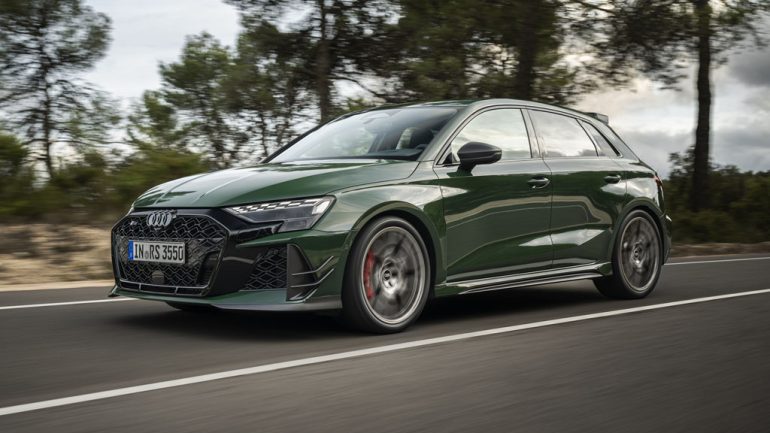 Audi RS3 Competition Limited Celebrates the Five-Cylinder with a Proper Sendoff