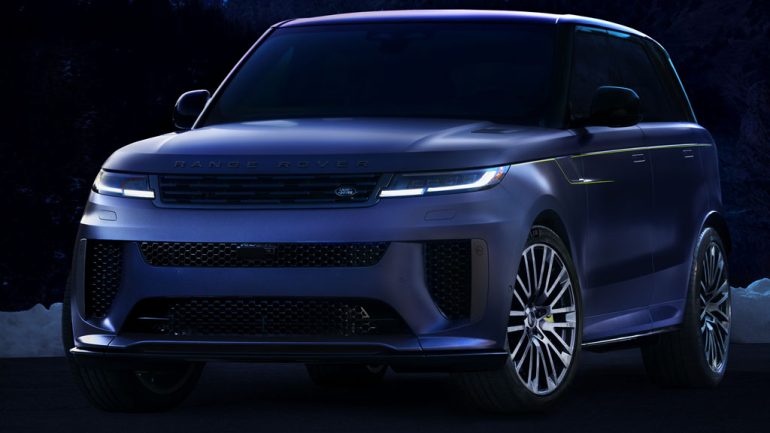 Range Rover Sport SV Winter Dusk Turns Utah Inspiration Into a $242,150 Luxury Statement