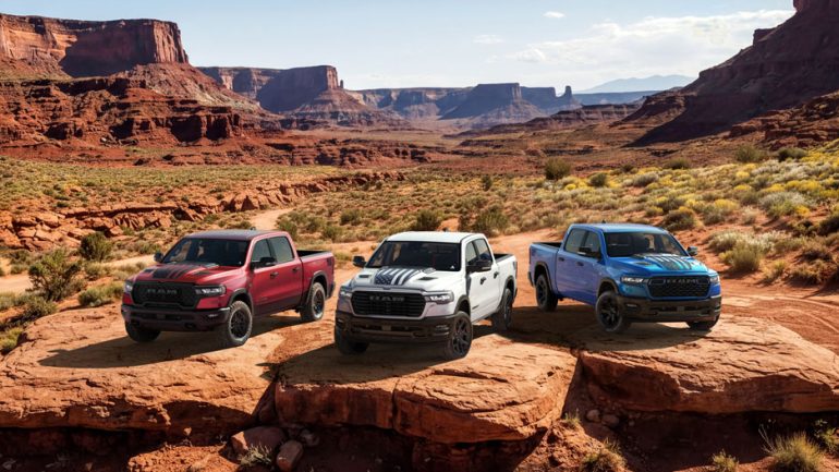 2026 Ram 1500 America250 Editions Turn Big Horn, Laramie, and Rebel Into Patriotic Special Trucks