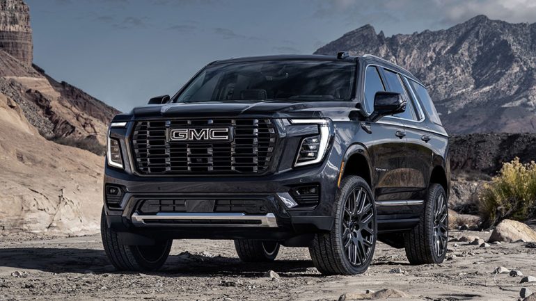 2027 GMC Yukon May Finally Give GMC the Super SUV It Deserves Using The Cadillac Escalade V’s Supercharged LT4 V8