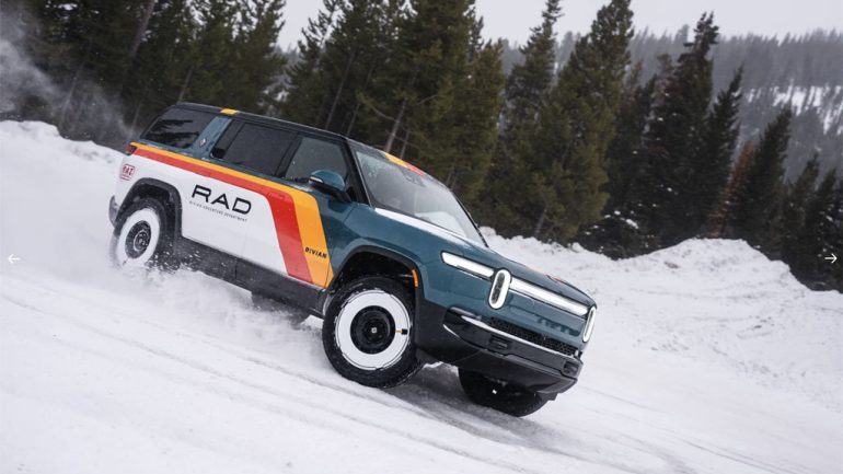 Rivian Goes RAD With a New Performance Division Built for Speed Snow and Serious Adventure