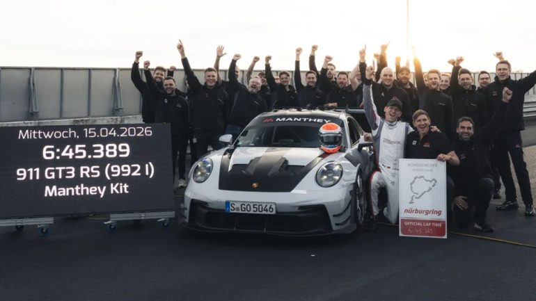 Porsche’s 911 GT3 RS Manthey Sets a Stunning Nürburgring Time but Ford Steals the Spotlight