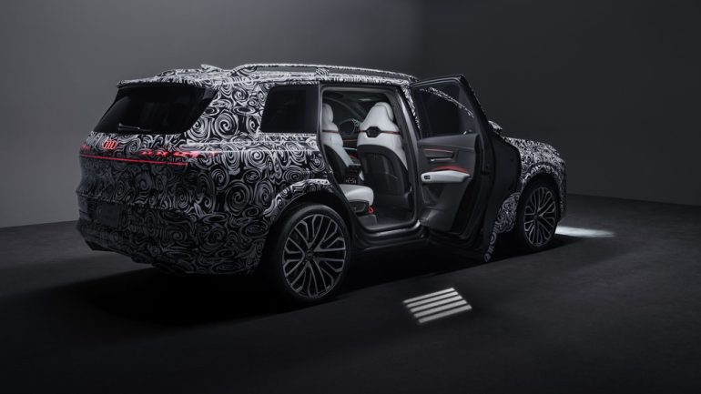 2027 Audi Q9 Interior Preview Shows a Roomy Three-Row Flagship Built Around Comfort and Space
