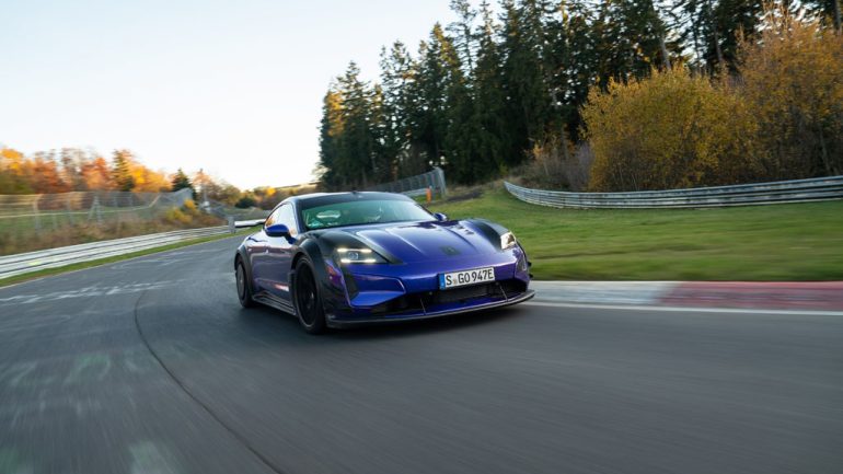 Manthey Turns the Porsche Taycan Turbo GT Into a Nürburgring Record-Breaking Electric Monster