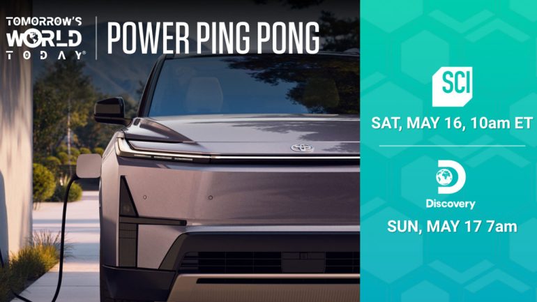 Toyota Puts the Spotlight on EVs as Power Sources in New Tomorrow’s World Today Episode