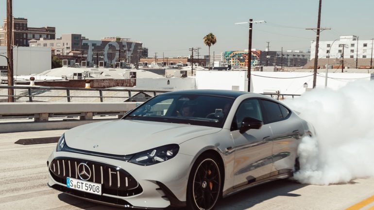 World Premiere of the Mercedes-AMG GT 4-Door Coupe: An Electric Force of Nature