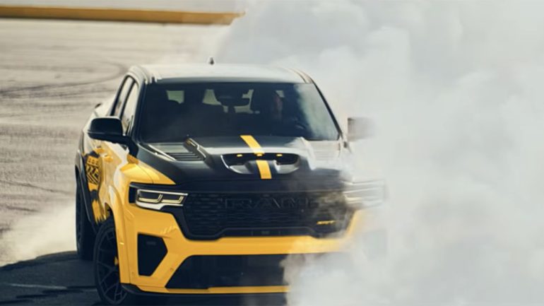 Ram Teases Wild New Rumble Bee Street Truck With Possible TRX Power
