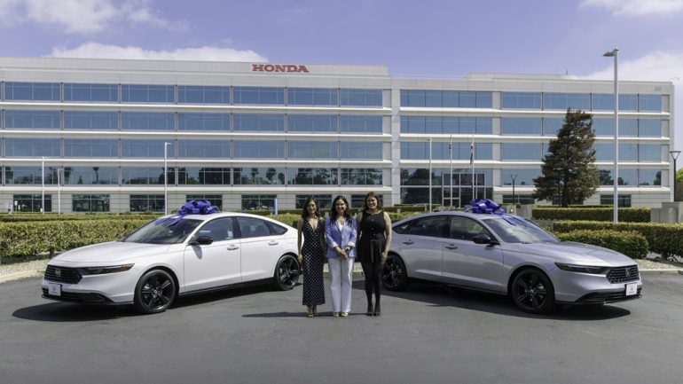Honda Accord Hits 15 Million Sales in America as Two Sisters Make History