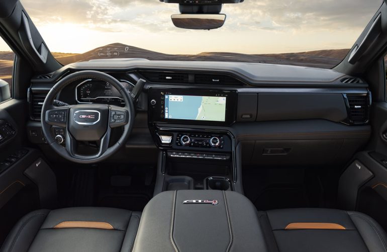 2026 gmc sierra 2500 hd dashboard