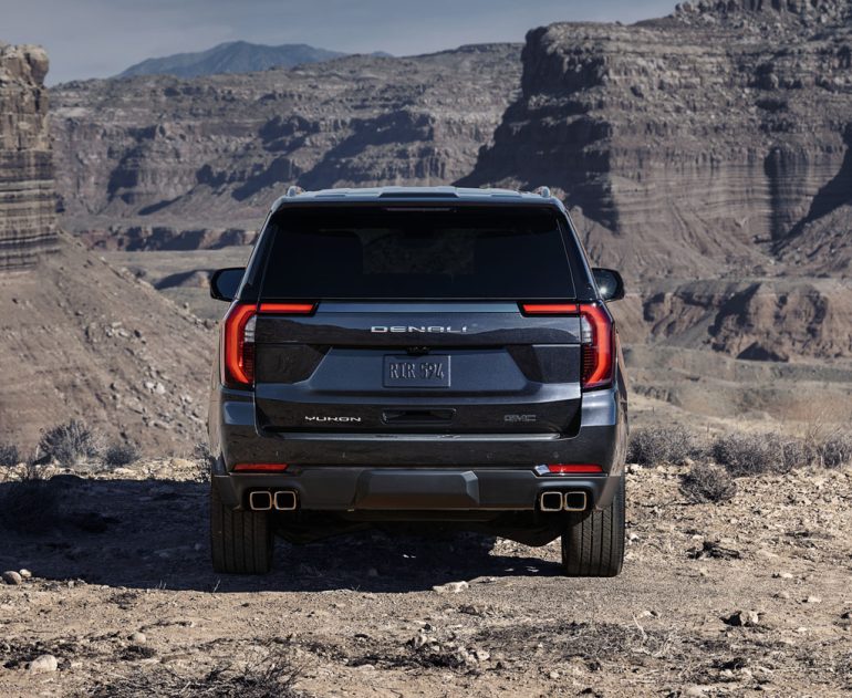 2026 GMC Yukon Denali Ultimate rear