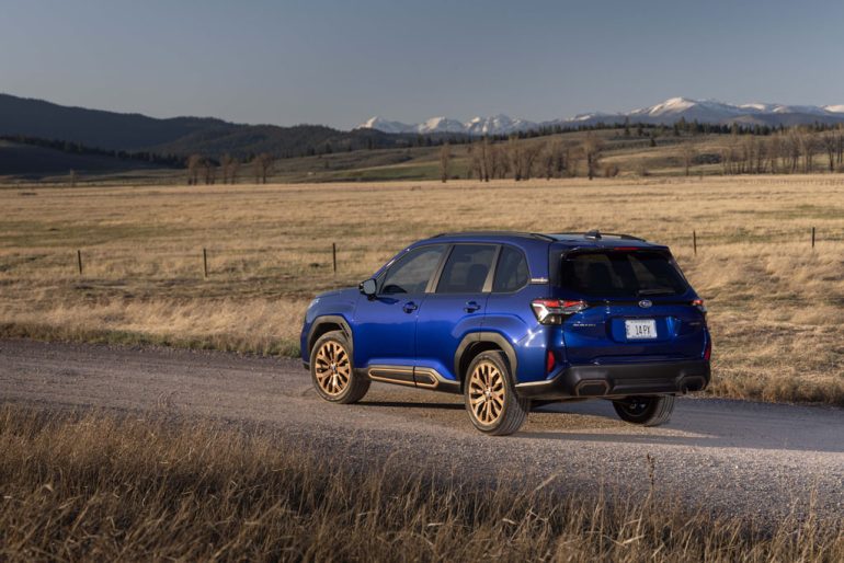 2026 Subaru Forester wilderness rear