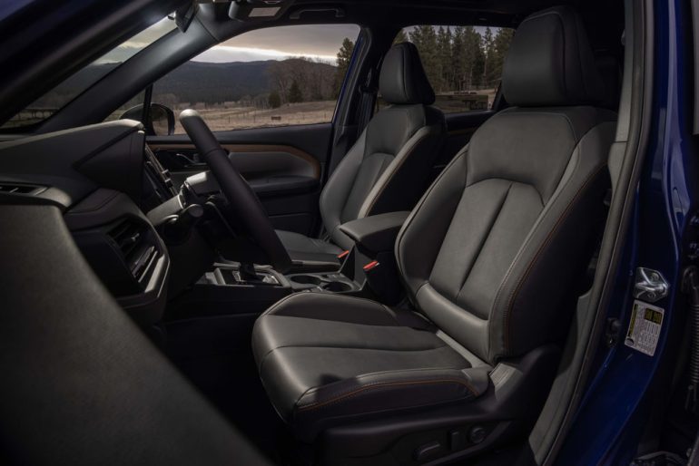 2026 Subaru Forester front seats