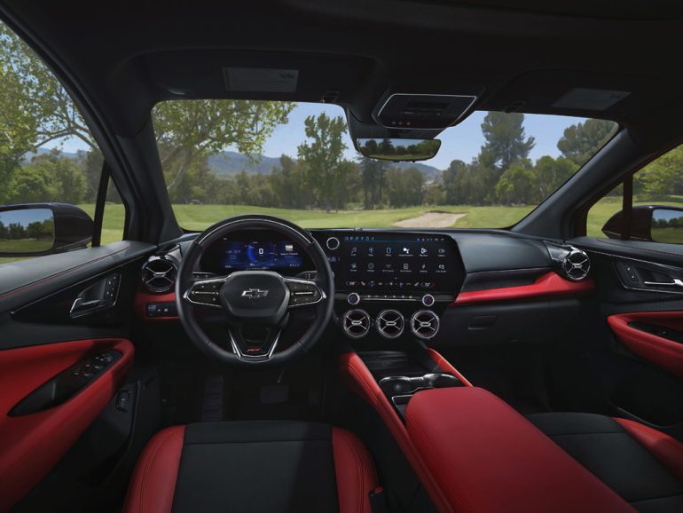 2026 Chevrolet Blazer EV RS interior