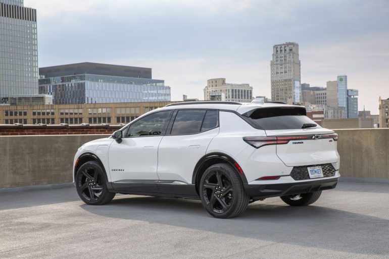2026 Chevrolet Equinox EV 3RS rear