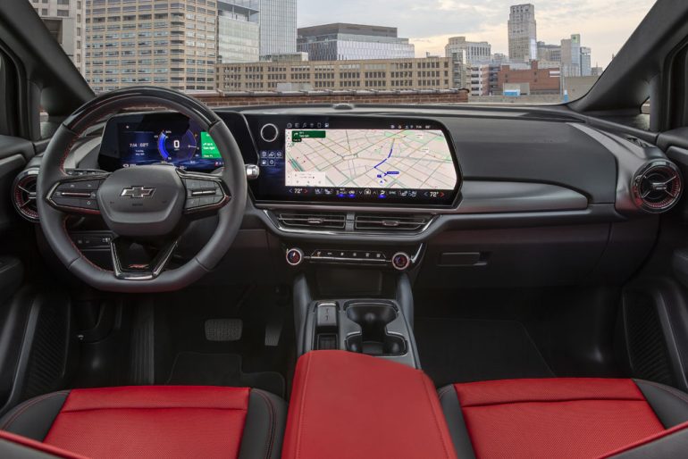 2026 Chevrolet Equinox EV 3RS interior